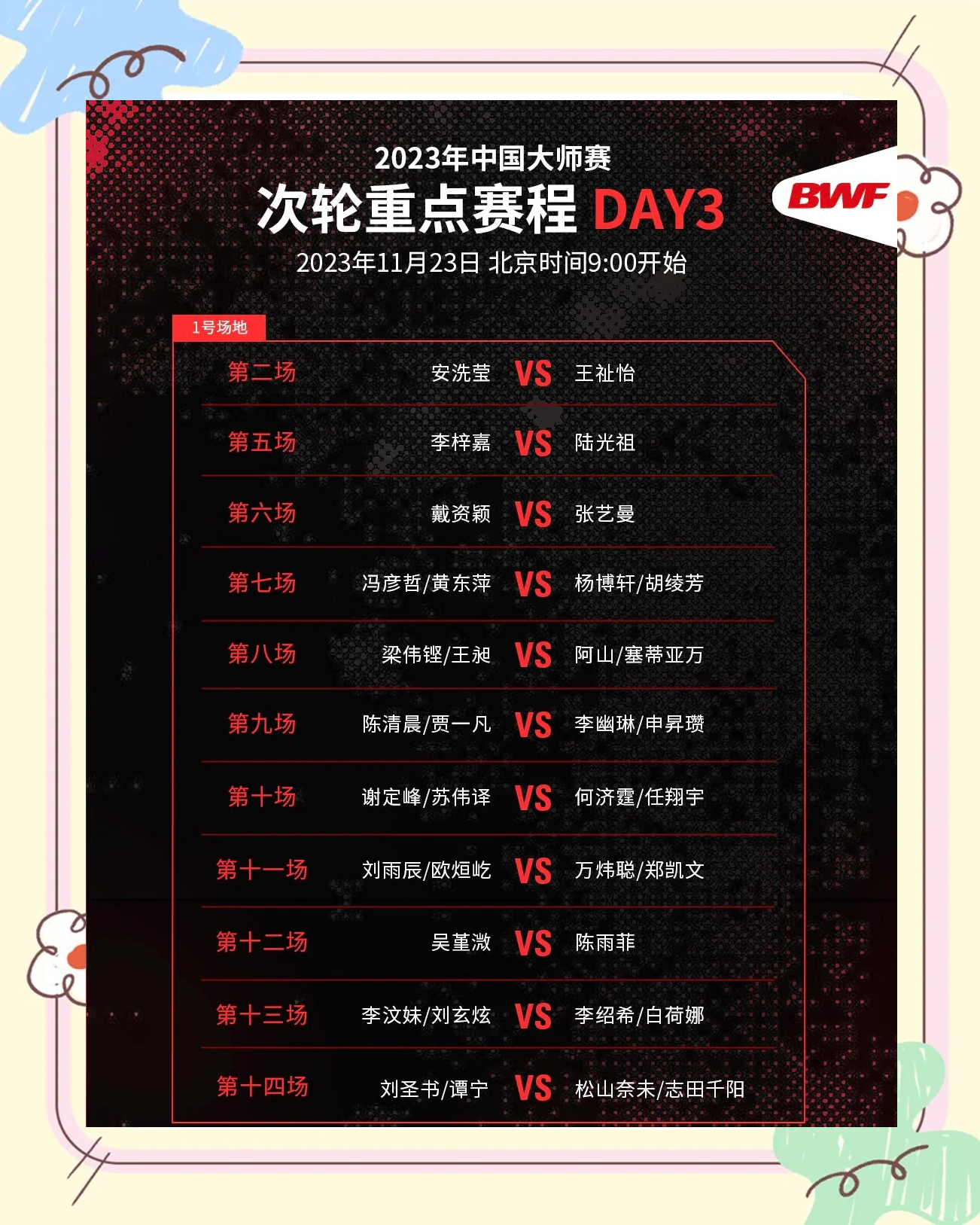 关于揭晓赛程，精彩对决即将开启的信息